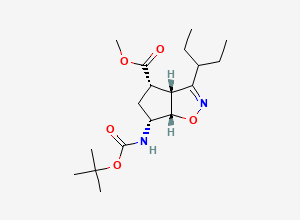 Two-dimensional chemical structure of CID 11057360, CAS 383910-24-5