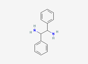 Two-dimensional chemical structure of 1,2-Diphenylethane-1,2-diamine