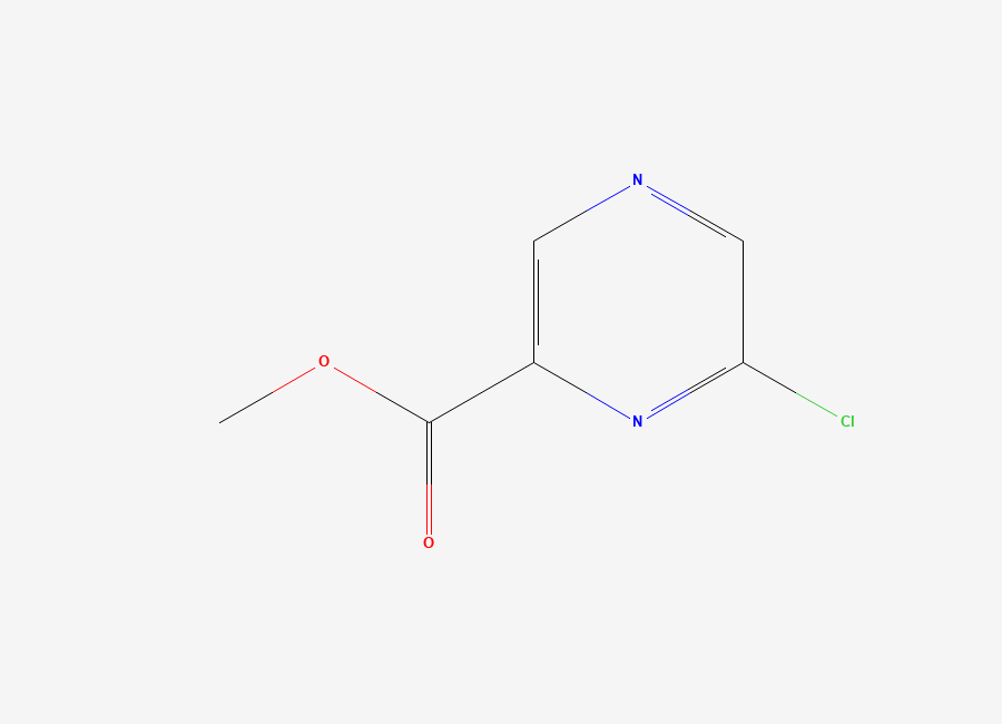 Two-dimensional chemical structure of Methyl 6-chloropyrazine-2-carboxylate