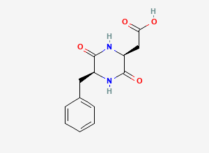 Two-dimensional chemical structure of Aspartame EP Impurity A, CAS 5262-10-2