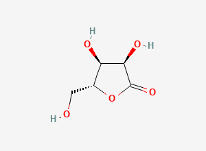 Two-dimensional chemical structure of Ribonolactone