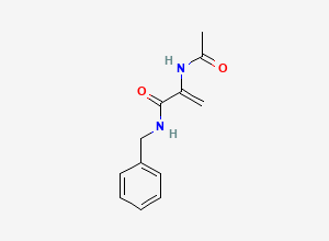 Two-dimensional chemical structure of Lacosamide EP Impurity K, CAS 86921-49-5