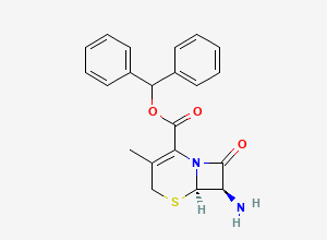 Two-dimensional chemical structure of Cefmetazole Sodium Impurity 18