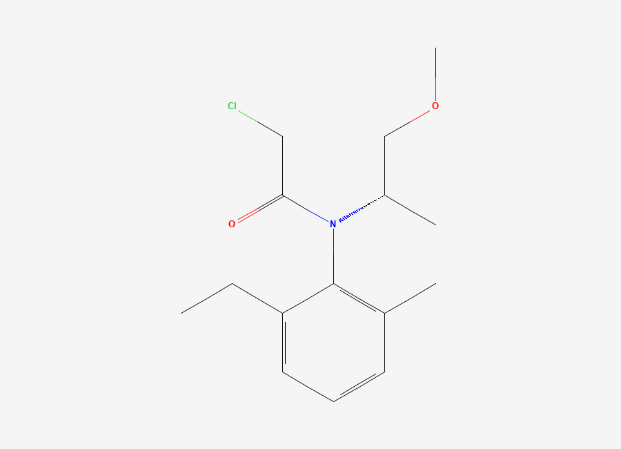 Two-dimensional chemical structure of S-Metolachlor