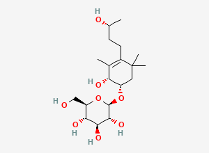 Two-dimensional chemical structure of Turpinionoside D, CAS 449742-44-3