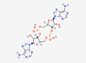 Two-dimensional chemical structure of Cyclic di-AMP