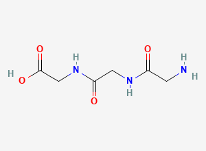 Two-dimensional chemical structure of Glycine EP Impurity I / Triglycine, CAS 556-33-2
