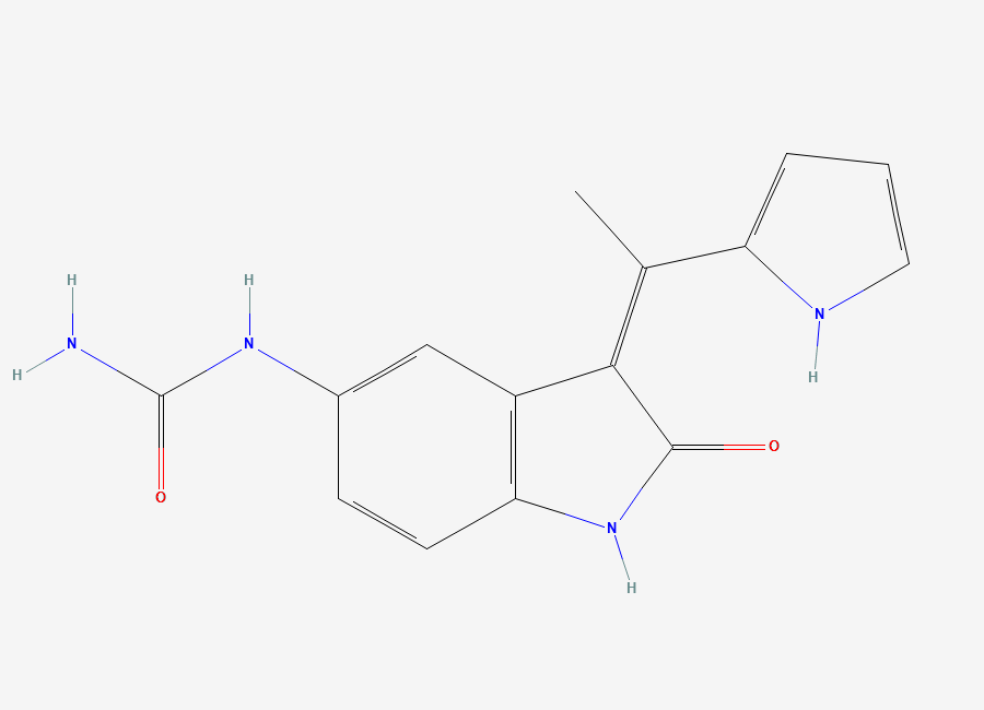 Two-dimensional chemical structure of BX-517