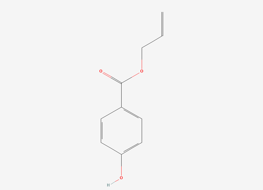 Two-dimensional chemical structure of Allyl 4-Hydroxybenzoate