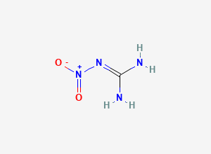 Two-dimensional chemical structure of Imidacloprid EP Impurity A, CAS 556-88-7