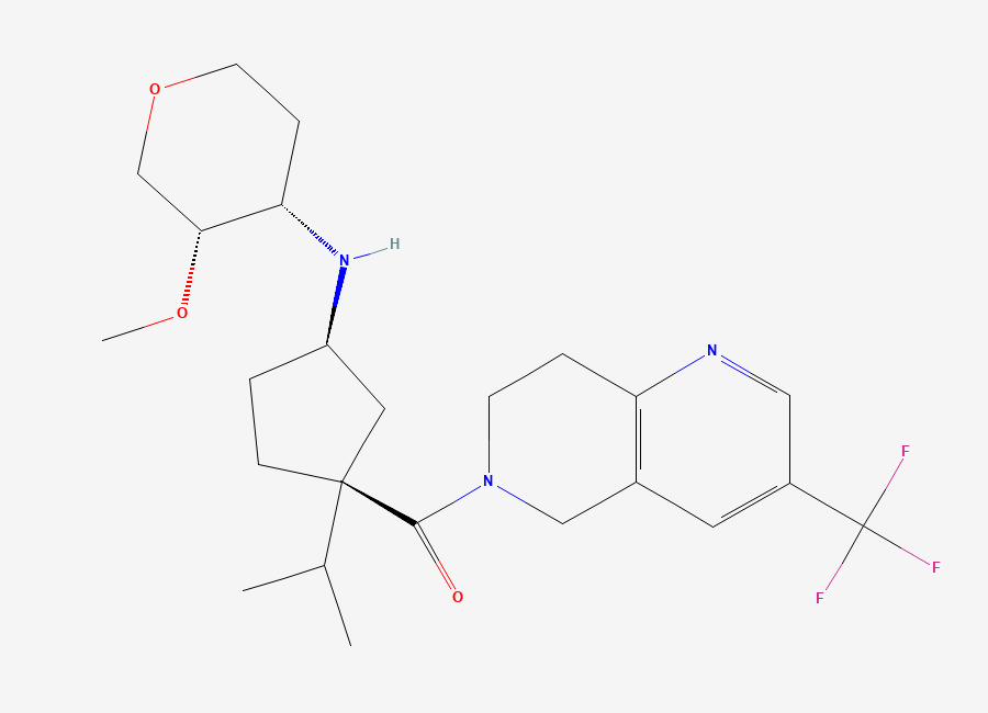 Two-dimensional chemical structure of MK-0812