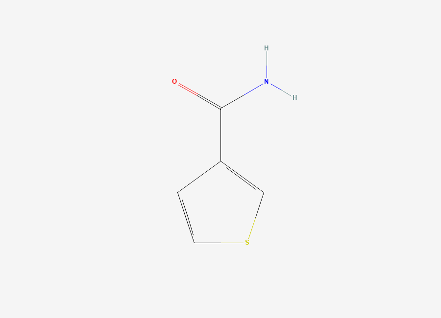 Two-dimensional chemical structure of Thiophene-3-carboxamide