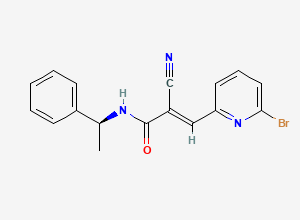 Two-dimensional chemical structure of WP-1066