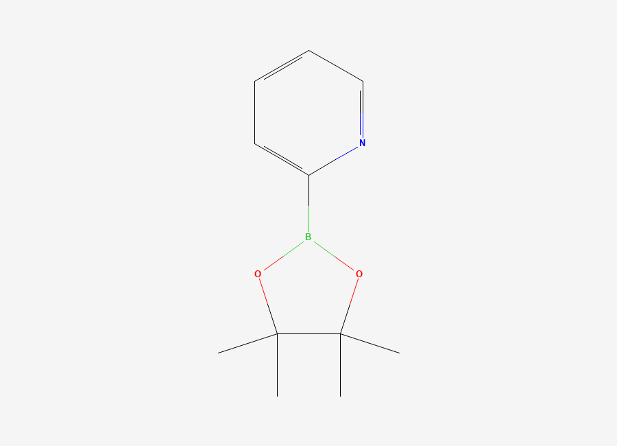 Two-dimensional chemical structure of Pyridine-2-boronic acid, pinacol ester
