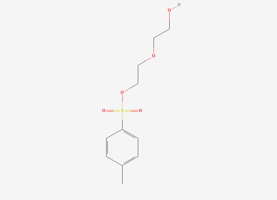 Two-dimensional chemical structure of 2-(2-Hydroxyethoxy)Ethyl 4-Methylbenzenesulfonate