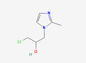 Two-dimensional chemical structure of Ornidazole metabolite M2, CAS 1565482-62-3