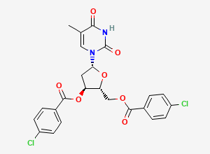 Two-dimensional chemical structure of Trifluridine Impurity 58