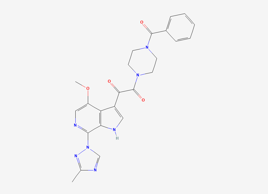 Two-dimensional chemical structure of Temsavir