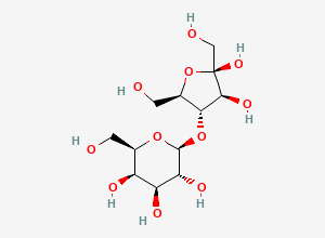 Two-dimensional chemical structure of Lactulose, CAS 4618-18-2