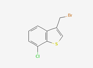 Two-dimensional chemical structure of Sertaconazole EP Impurity B, CAS 17512-61-7
