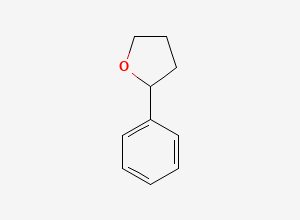 Two-dimensional chemical structure of 2-Phenyloxolane