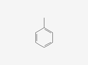 Two-dimensional chemical structure of Ramipril EP Impurity G / Toluene, CAS 108-88-3