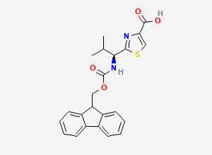 Two-dimensional chemical structure of Bacitracin Impurity 2, CAS 668489-48-3