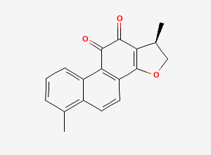 Two-dimensional chemical structure of Dihydrotanshinone I