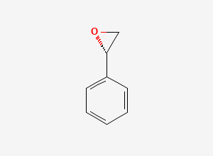 Two-dimensional chemical structure of (+)-Styrene oxide