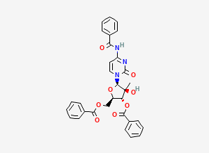 Two-dimensional chemical structure of C31H27N3O8, CAS 863329-62-8