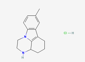 Two-dimensional chemical structure of Pyrazidole