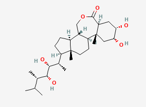 Two-dimensional chemical structure of Brassinolide