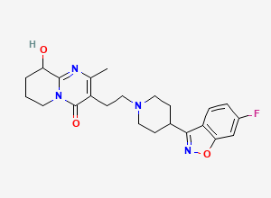 Two-dimensional chemical structure of Paliperidone