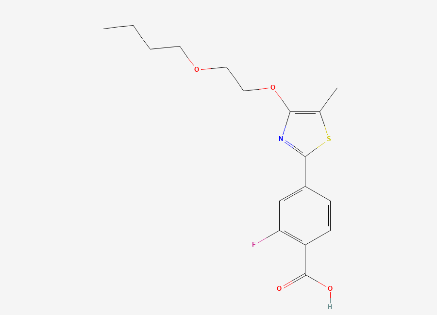 Two-dimensional chemical structure of AC-261066