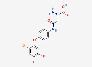 Two-dimensional chemical structure of Way-213613