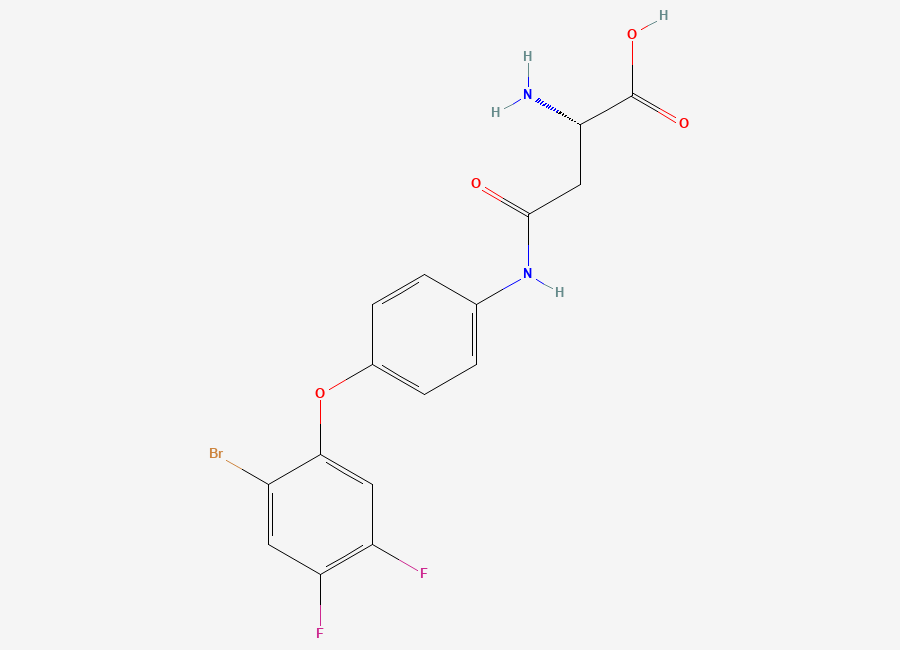 Two-dimensional chemical structure of Way-213613