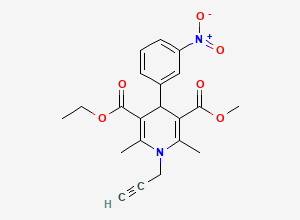 Two-dimensional chemical structure of Mrs 1845