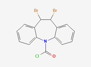 Two-dimensional chemical structure of Carbamazepine Impurity 6, CAS 40421-03-2
