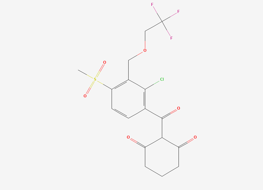 Two-dimensional chemical structure of Tembotrione