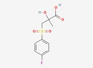 Two-dimensional chemical structure of Bicalutamide EP Impurity M/ Bicalutamide JP Related substance M, CAS 151262-57-6