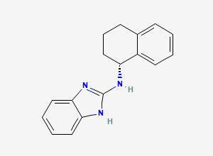 Two-dimensional chemical structure of NS-8593