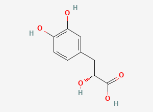 Two-dimensional chemical structure of Danshensu