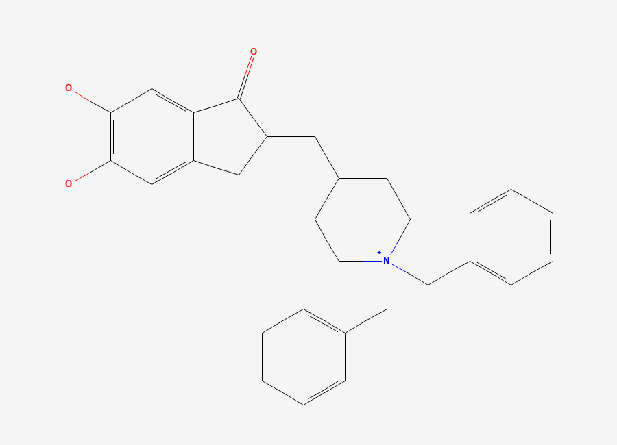 Two-dimensional chemical structure of Donepezil Quaternary Salt