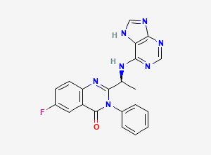 Two-dimensional chemical structure of Acalisib