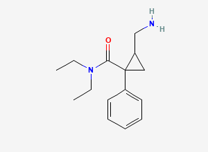 Two-dimensional chemical structure of Dextromilnacipran