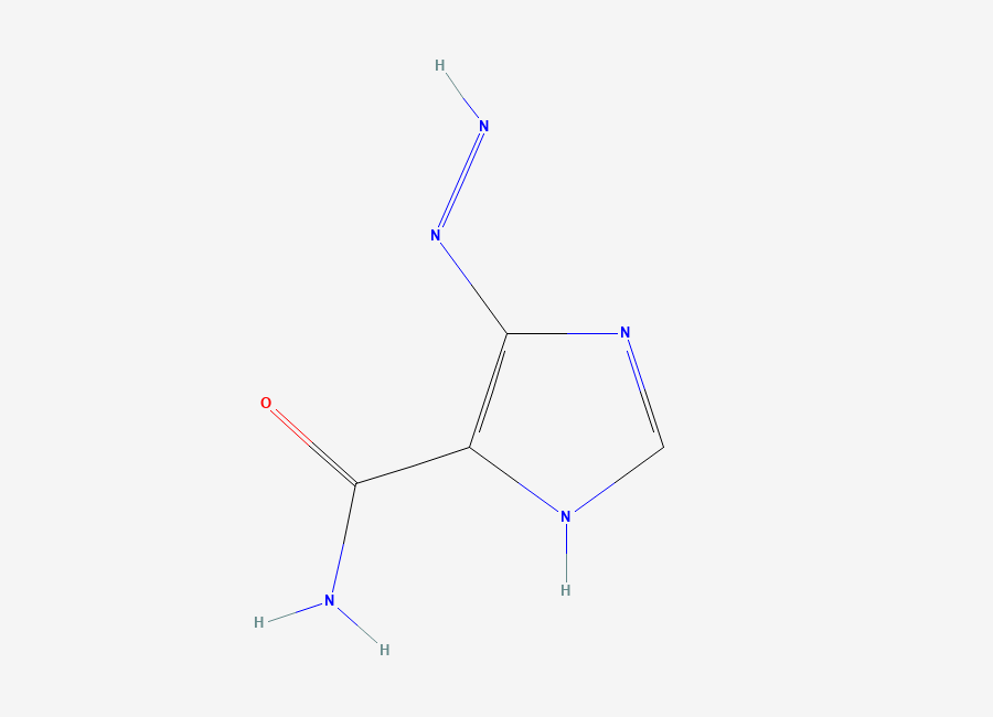 Two-dimensional chemical structure of Dacarbazine EP Impurity C, CAS 1314929-56-0