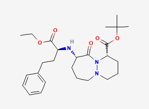 Two-dimensional chemical structure of Cilazapril EP Impurity A, CAS 106860-19-9