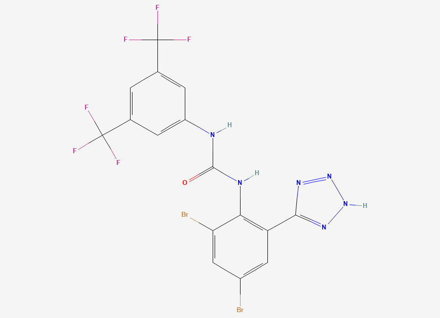 Two-dimensional chemical structure of NS5806