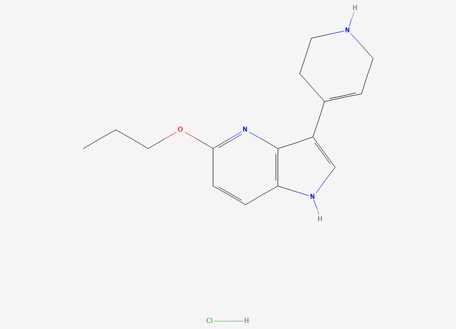 Two-dimensional chemical structure of CP 94253 hydrochloride