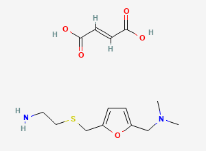 Two-dimensional chemical structure of Ranitidine EP Impurity B / Ranitidine Related Compound A(Fumarate Salt), CAS 256948-32-0